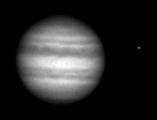 Jupiter w Galilean moon
