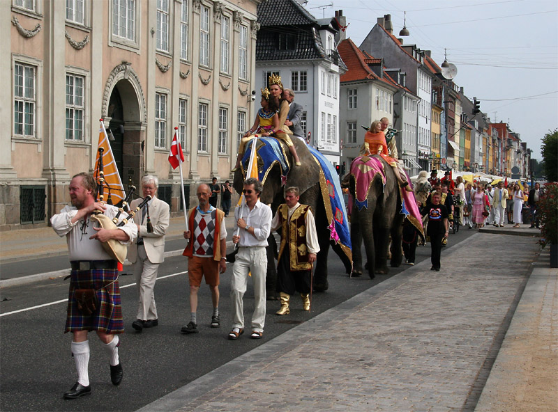 Procession at Nyhavn